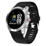 S10 inteligente Pulseira rel¨®gio inteligente Homens Waterproof sem fio Smartwatch Pulseira