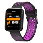 S88 Pulseira inteligente de ecrã a cores de 1,54 polegadas Sleep tracker Rastreador Fitness Inteligente