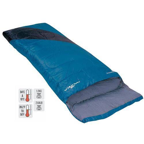 Saco de Dormir Liberty Azul e Preto - Nautika