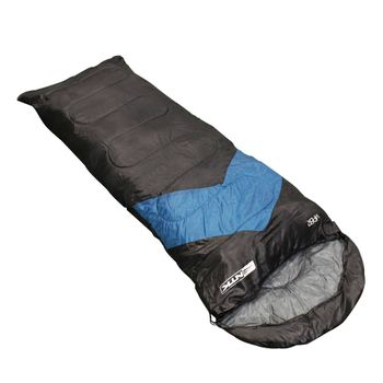 Saco de Dormir Viper Preto e Azul - Nautika Saco de Dormir Viper Preto e Azul - Nautika