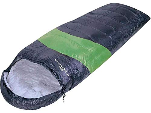 Saco Dormir Viper 5c a 12c Preto com Verde Nautika