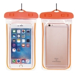 Saco transparente seco sacos impermeáveis ¿¿com Luminous Underwater Phone Case Natação Sacos para Universal Todas as modelos de 3,5 polegadas -6 polegadas