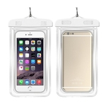 Saco transparente seco sacos impermeáveis ¿¿com Luminous Underwater Phone Case Natação Sacos para Universal Todas as modelos de 3,5 polegadas -6 polegadas