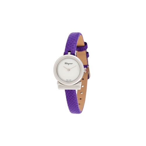 Salvatore Ferragamo Watches Relógio Gancini Slim 22 - Roxo