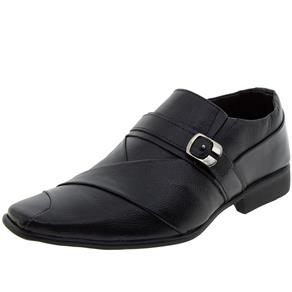 Sapato Masculino Social com Fivela Parthenon SR791 - 37- Preto