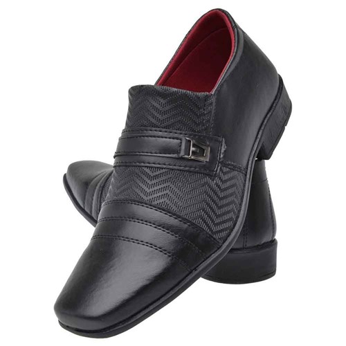 Sapato Social Neway Masculino Preto