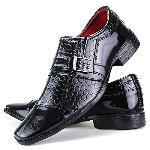 Sapato Social Neway Masculino Preto