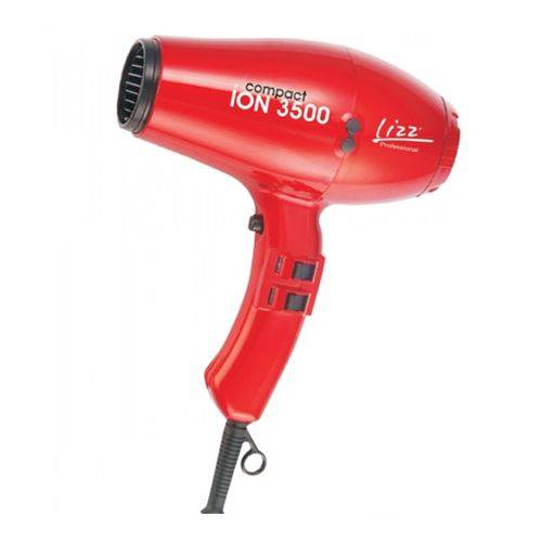 Secador Compact Ion 3500 Vermelho 1900w / 2200w Lizz