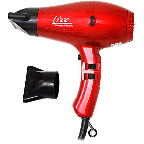 Secador Compact Ion Vermelho 2000W - Lizz 110V