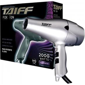 Secador de Cabelo 2000W FOX ÍON Prata TAIFF - 110V