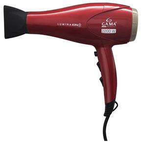 Secador de Cabelo Gama Lumina Ion Vermelho 220V