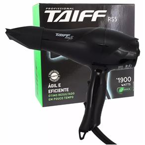 Secador Profissional Taiff RS-5 Preto 127V - 1900W