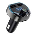 Sem Fio Bluetooth Handsfree Carro Kit Transmissor Fm Carregador Usb
