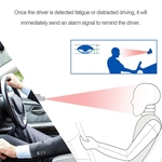 Sensor de Fadiga monitor Driving Alarm High-Tech Pupil identifica??o de imagem