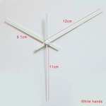 Shinfuku mecanismo de relógio de parede com 18 # mãos kits Silencioso plástico Movimento DIY Relógio de acessórios Varrer Quartz Movimento TS-631E-B1