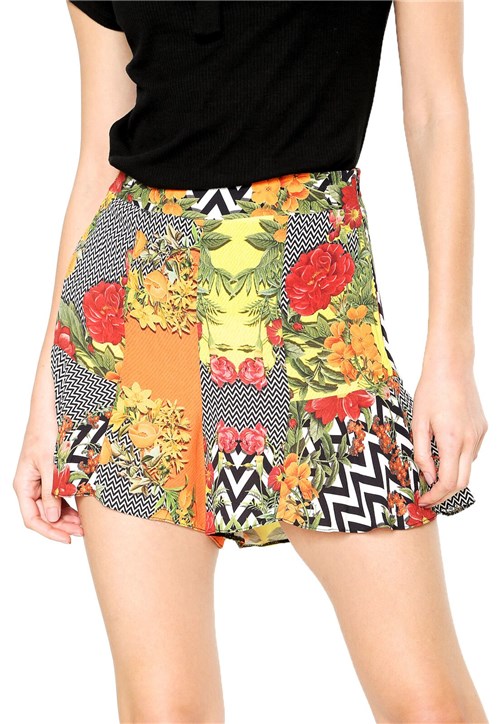 Short Lez a Lez Bali Preto/Branco