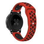 Silicone De Cor Dupla Substituir Pulseira De Pulseira De Relógio Para Samsung Galaxy Watch Active