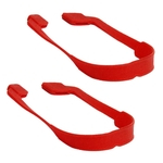 Silicone óculos Cinta óculos óculos óculos De Sol Esportes Banda Cabo Titular Para Crianças-vermelho