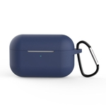 Silicone sem fio Bluetooth Headset caso capa protetora com gancho para o ar Pods Pro