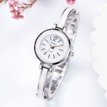 Simples Casual Rodada Moda Alloy pequeno e requintado Feminino pulseira rel¨®gio