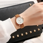 Simples ponto relógio coreano OPP ocasional saco de embalagem estudante universal relógio de quartzo de Mori mulheres
