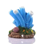 Simular bolha Resina Coral Paisagem Air Ornamento de pedra para Aquarium Fish Tank Decoração