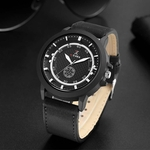 Multicolor Fashion Casual Business Men's Single Eye Watch Belt Quartz Watch