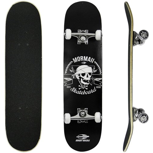 Skate Street Chill Mormaii Abec 5 Branco e Preto - 4984