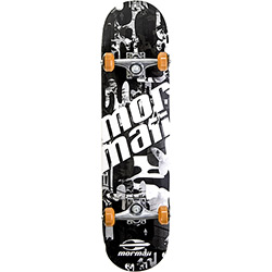 Skateboard Chill Mormaii Preto e Branco