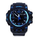 SKMEI 1155 Men LED Digital Quartz Watch - AZUL