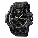 SKMEI 1155B Quartz Digital Eletrônico Men Watch Moda