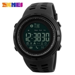 SKMEI 1250 Bluetooth APP Lembre relógio inteligente Homens pedômetro calorias impermeável de Outdoor Digital Esporte Homens Relógio Relógio de pulso
