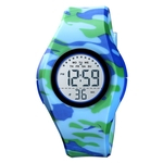 SKMEI 1556 Meninos Meninas LED Digital Sports Watches plástico Kids Relógio Data Casual Assista