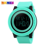 SKMEI Homens LED Grande rel¨®gio marcar Digital Alarm Waterproof Calend¨¢rio Sport Watch