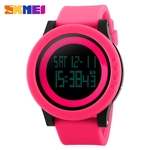 SKMEI Homens LED Grande rel¨®gio marcar Digital Alarm Waterproof Calend¨¢rio Sport Watch