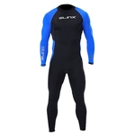 SLINX Unisex Uma peça Diving Suit manga comprida Snorkeling Surf Wetsuit Swimsuit (XL)