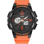 SMAEL 1645 Men Sport Waterproof Quartz Electronic Cool Light Digital Relógios