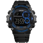 Smael 1707 Multifuncional Eletrônico Assista Casual dos homens com Night Light Calendário Alarme para Outdoor Sports