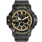 SMAEL 1809 Men Sport Waterproof Quartz Ponteiro Eletrônico Relógio De Pulso Digital