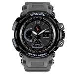 SMAEL Men Outdoor Sports Backlight Week Date Display Relógio De Pulso Digital De Quartzo