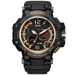 SMAEL Sport Watch Men Digital LED Electronic Watches Rubber Quartz Wristwatches