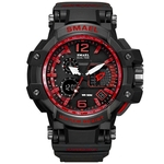 SMAEL Sport Watch Men Digital LED Electronic Watches Rubber Quartz Wristwatches