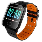 Smart A6 Ecrã a cores de medição pulseira relógio de Fitness