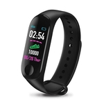 Smart-band Pressão de Fitness Rastreador inteligente Pulseira Pulseira Sangue Monitor de freqüência cardíaca Waterproof