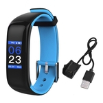 Smart Bluetooth Watch Sleep Heart Rate Monitor Pedometer Fitness Track Bracelet