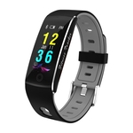 Smart F10 Tela Colorida Pulseira Sport Watch Contador de passo de frequência cardíaca