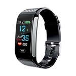 Smart no ecrã a cores de pulseira pulseira Fitness Tracker Monitor Da Taxa De Coração CK18S