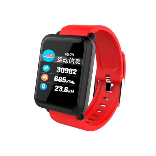 Smart Watch M28-vermelho