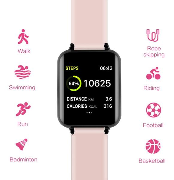 Smart Watch Relógio Inteligente B57 Band Hero 3 Sports Fitness Rosa - B Smart