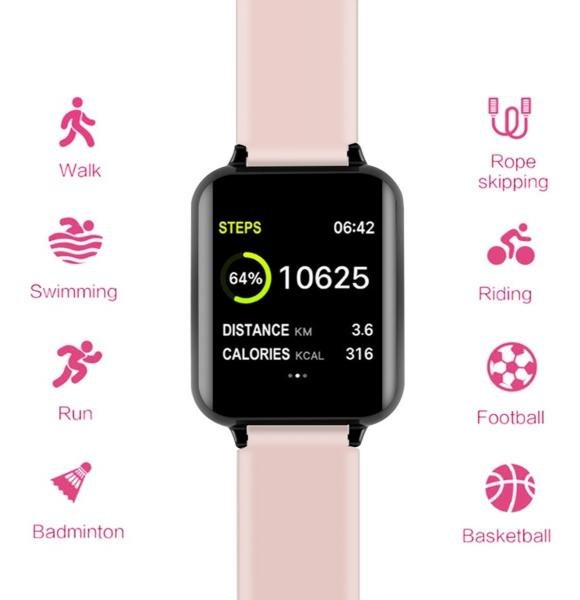 Smart Watch Relógio Inteligente B57 Band Hero 3 Sports Fitness Rosa - B Smart